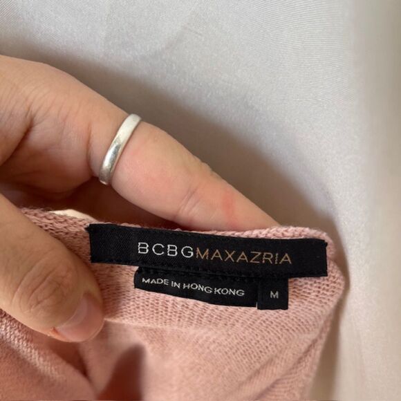 BGBGMAXAZRIA Pink off the shoulder top - Picture 5 of 5